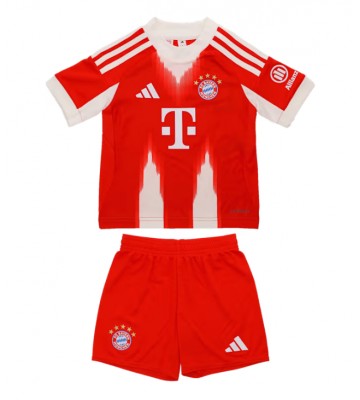 Bayern Munich Hjemmebanetrøje Børn 2025-26 Kortærmet (+ Korte bukser)